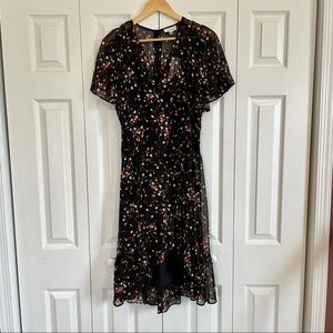 Calvin Klein wrap dress